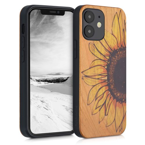 Husa iPhone 12 Mini, Lemn, Multicolor, 52733.04