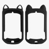 Husa de protectie pentru GPS Bryton Rider 420/Rider 320, Kwmobile, Negru, Silicon, 55654.01