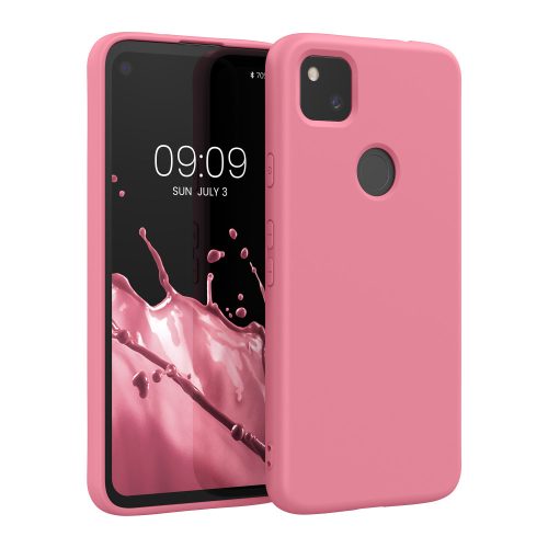 Husa Google Pixel 4a, Silicon, Roz, 52622.212