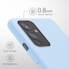 Husa OnePlus 9, Silicon, Albastru, 55726.58