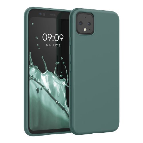 Husa Google Pixel 4, Silicon, Verde, 50326.171