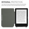 Husa pentru PocketBook Touch Lux 5 / Touch Lux 4 / Touch HD 3, Piele ecologica, Gri, kwmobile, 50228.07