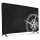 Husa de praf pentru televizor 55 inch, Kwmobile, Negru/Alb, Textil, 51992.05