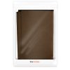 Husa de praf pentru televizor 55 inch, Kwmobile, Maro, Textil, 51703.18