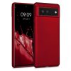 Husa Google Pixel 6, Silicon, Rosu, 55783.36