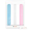 Set 3 Cutii pentru periuta de dinti, Kwmobile, Multicolor, Plastic, 48353.07
