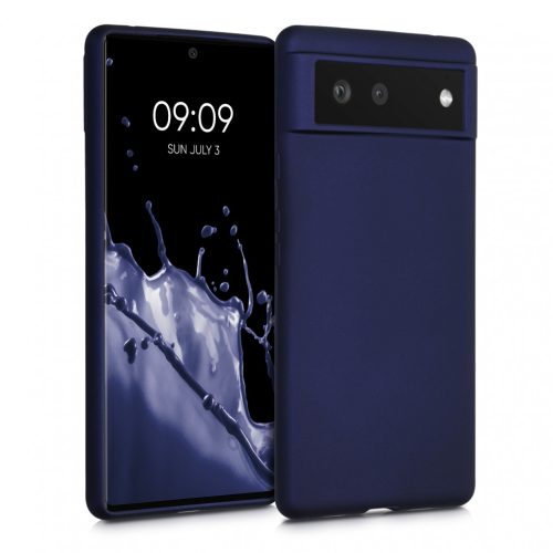 Husa Google Pixel 6, Silicon, Albastru, 55783.64