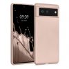 Husa Google Pixel 6, Silicon, Crem, 55783.31
