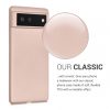 Husa Google Pixel 6, Silicon, Crem, 55783.31