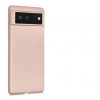 Husa Google Pixel 6, Silicon, Crem, 55783.31