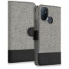 Husa OnePlus Nord N100, Textil, Gri, 55808.22