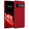 Husa Google Pixel 6 Pro, Silicon, Rosu, 55856.36