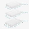 Set 3 tavi servire Navaris, din bambus, cu manere, pliabile, 53446.03.02