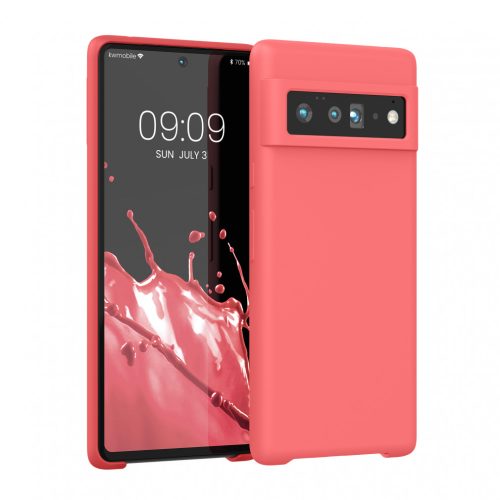 Husa Google Pixel 6 Pro, Silicon, Roz, 55863.219