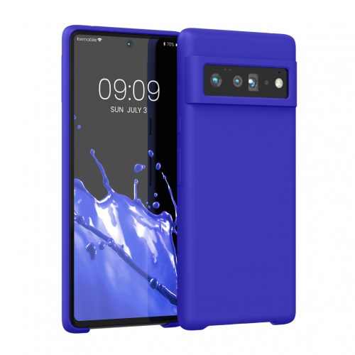 Husa Google Pixel 6 Pro, Silicon, Albastru, 55863.134