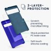 Husa Google Pixel 6 Pro, Silicon, Albastru, 55863.134