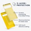 Husa Google Pixel 6 Pro, Silicon, Galben, 55863.165