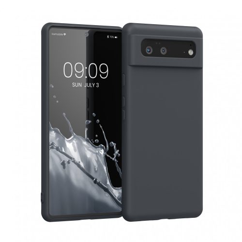 Husa Google Pixel 6, Silicon, Gri, 55865.47