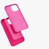 Husa iPhone 13 Pro Max, Silicon, Roz, 55881.77