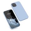 Husa iPhone 13, Silicon, Albastru, 55878.58