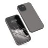 Husa iPhone 13 Mini, Silicon, Gri, 55877.155