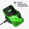 Husa iPhone 13, Silicon, Verde, 55878.159