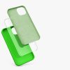Husa iPhone 13, Silicon, Verde, 55878.159