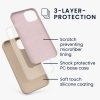 Husa Apple iPhone 13, Silicon, Crem, 55878.154