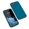 Husa iPhone 13, Silicon, Albastru, 55878.224