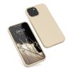 Husa Apple iPhone 13 Mini, Silicon, Crem, 55877.210