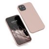 Husa iPhone 13, Silicon, Crem, 55878.10