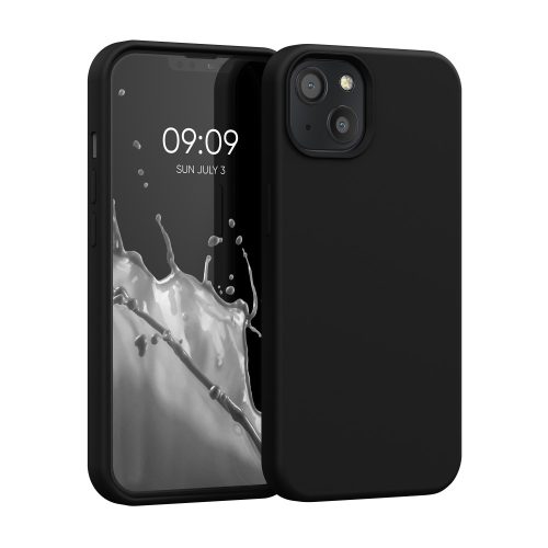 Husa iPhone 13, Silicon, Negru, 55878.01