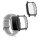 Set 2 Huse pentru Xiaomi Amazfit GTS 3 / Amazfit GTS 2 / Amazfit GTS 2e, kwmobile, Silicon, Negru, 53906.08