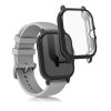 Set 2 Huse pentru Xiaomi Amazfit GTS 3 / Amazfit GTS 2 / Amazfit GTS 2e, kwmobile, Silicon, Negru, 53906.08
