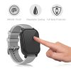Set 2 Huse pentru Xiaomi Amazfit GTS 3 / Amazfit GTS 2 / Amazfit GTS 2e, kwmobile, Silicon, Negru, 53906.08