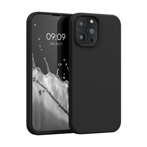 Husa iPhone 13 Pro Max, Silicon, Negru, 55881.01
