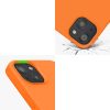 Husa iPhone 13, Silicon, Portocaliu, 55878.150