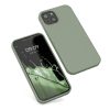 Husa iPhone 13, Silicon, Verde, 55878.172