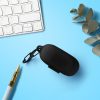 Husa pentru casti JBL Live Free NC, Kwmobile, Negru, Silicon, 55889.01
