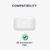 Husa pentru casti JBL Live Free NC, Kwmobile, Negru, Silicon, 55889.01