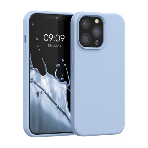 Husa iPhone 13 Pro, Silicon, Albastru, 55880.58