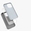 Husa iPhone 13 Pro, Silicon, Gri, 55880.155