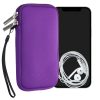 Husa universala telefon, XL - 6.8", Neopren, Mov, 46188.4.38