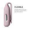 Set 2 Huse pentru Fitbit Inspire 2/Ace 3, Kwmobile, Mov/Roz, Silicon, 54017.06