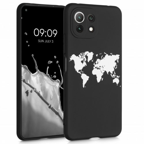 Husa Xiaomi Mi 11 Lite 5G, Silicon, Negru, 55094.02