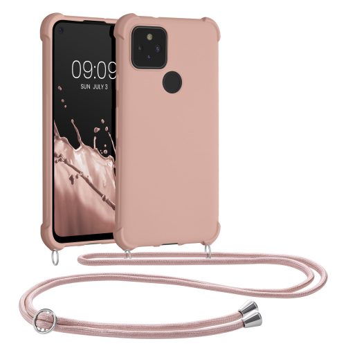 Husa Google Pixel 5, Silicon, Roz, 53843.154