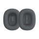 Set 2 Perne de urechi pentru casti Apple AirPods Max, Kwmobile, Gri, Piele ecologica, 55895.19