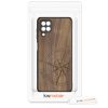 Husa Samsung Galaxy A12, Lemn, Maro, 55092.02
