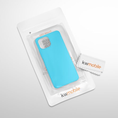 Husa Xiaomi Mi 11 Lite 5G, Silicon, Albastru, 54726.223