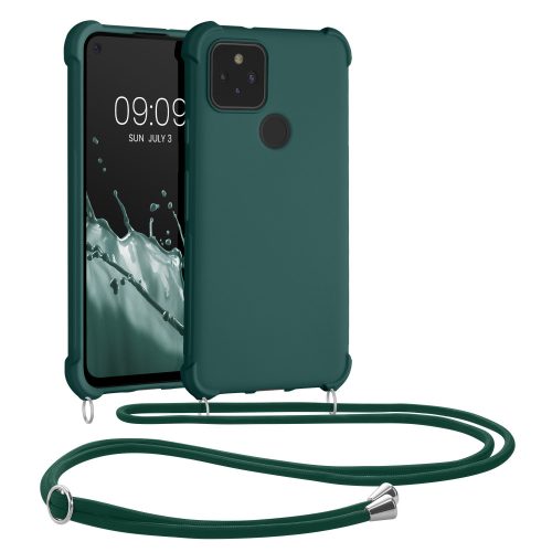Husa Google Pixel 5, Silicon, Verde, 53843.80
